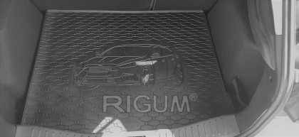 Gumová vana do kufru - FORD Focus Hatchback 2011- (s vyobrazením vozu) 