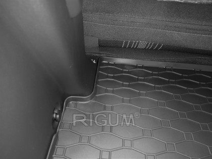 Gumová vana do kufru - HYUNDAI i20 2020- bez mezipodlahy (s vyobrazením vozu)
