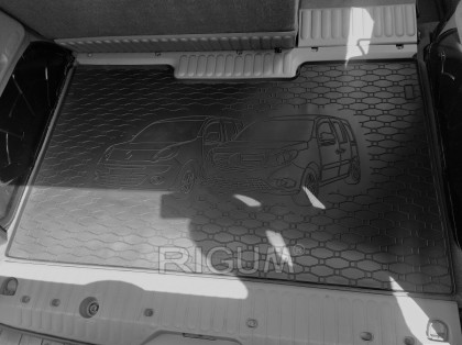 Gumová vana do kufru - MERCEDES Citan 5m 12- (s vyobrazením vozu)