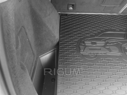 Gumová vana do kufru - MERCEDES GLE 2015- (W166) (s vyobrazením vozu)