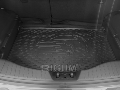 Gumová vana do kufru - SSANGYONG Tivoli 2015- (s vyobrazením vozu) 