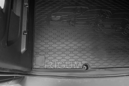 Gumová vana do kufru - CITROËN Berlingo 5m 2019- L1 (s vyobrazením vozu) 