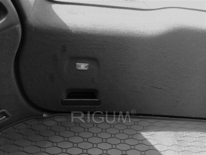 Gumová vana do kufru - VOLVO XC60 2008- (s vyobrazením vozu) 