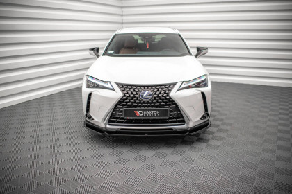 Spojler pod nárazník lipa Lexus UX Mk1 černý lesklý plast