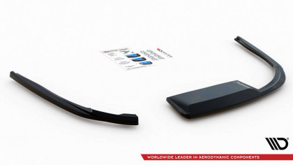 Spoiler zadního nárazníku Jaguar XF R-Sport Mk2 carbon look