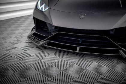 Spojler pod nárazník lipa Lamborghini Huracan EVO černý lesklý plast