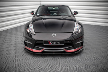 Spojler pod nárazník lipa V.1 Nissan 370Z Nismo Facelift carbon look