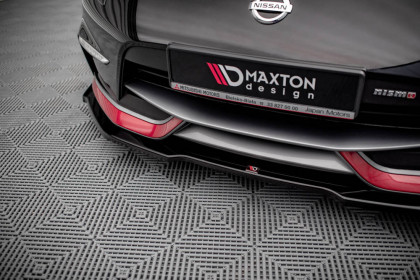 Spojler pod nárazník lipa V.1 Nissan 370Z Nismo Facelift carbon look
