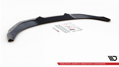Spojler pod nárazník lipa V.2 Nissan 370Z Nismo Facelift černý lesklý plast