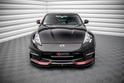 Spojler pod nárazník lipa V.3 Nissan 370Z Nismo Facelift carbon look