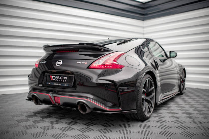 Prodloužení spoileru Nissan 370Z Nismo Facelift černý lesklý plast