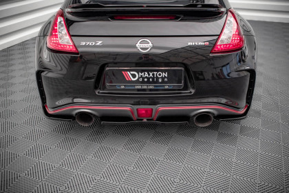 Spoiler zadního nárazníku Nissan 370Z Nismo Facelift černý lesklý plast