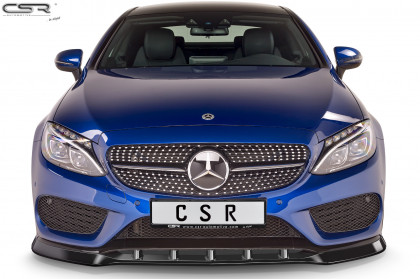 Spoiler pod přední nárazník CSR CUP - Mercedes C-Klasse 205 AMG-Line černý lesklý