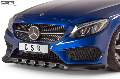 Spoiler pod přední nárazník CSR CUP - Mercedes C-Klasse 205 AMG-Line carbon look matný