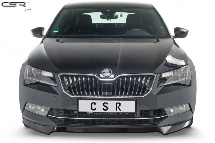 Spoiler pod přední nárazník CSR CUP - Škoda Superb III (Typ 3V) carbon look matný