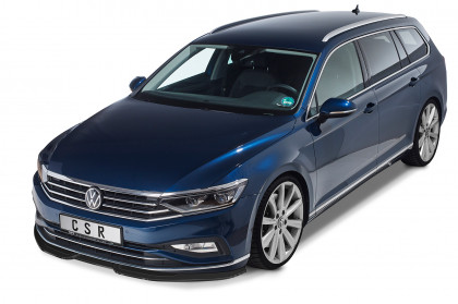 Spoiler pod přední nárazník CSR CUP - VW Passat B8 (Typ 3G) carbon look lesklý