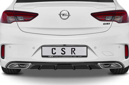 Spoiler pod zadní nárazník, difuzor CSR - Opel Insignia B černý lesklý