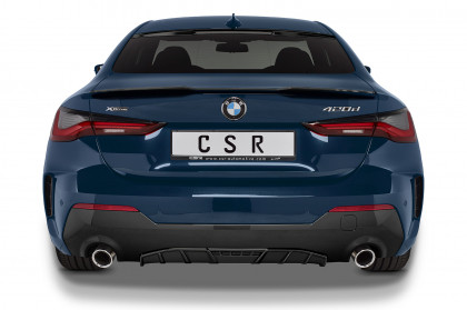 Spoiler pod zadní nárazník, difuzor CSR - BMW 4 (G22/G23) M-Paket a M440 carbon look lesklý