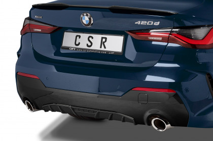 Spoiler pod zadní nárazník, difuzor CSR - BMW 4 (G22/G23) M-Paket a M440 carbon look matný