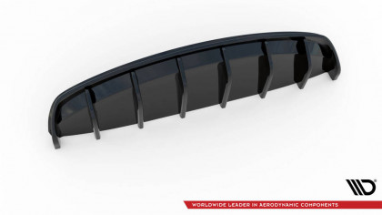 Difuzor zadního nárazníku V.2 Tesla Model 3 černý lesklý plast