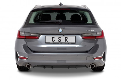 Spoiler pod zadní nárazník, difuzor CSR - BMW 3 19- (G20/G21) černý lesklý