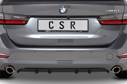 Spoiler pod zadní nárazník, difuzor CSR - BMW 3 19- (G20/G21) černý matný