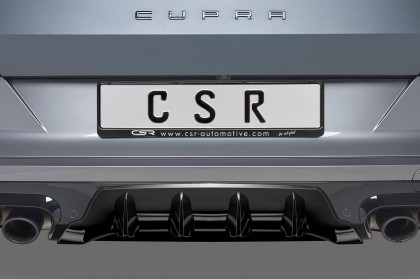 Spoiler pod zadní nárazník, difuzor CSR - Cupra Formentor černý lesklý