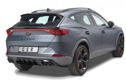 Spoiler pod zadní nárazník, difuzor CSR - Cupra Formentor carbon look lesklý