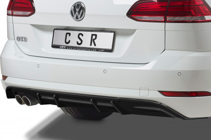 Spoiler pod zadní nárazník, difuzor CSR -Golf 7 Variant GTD ABS