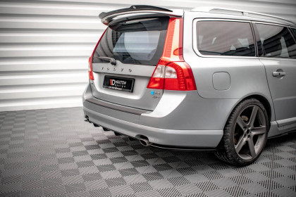 Spoiler zadního nárazníku Volvo V70 Mk3 carbon look