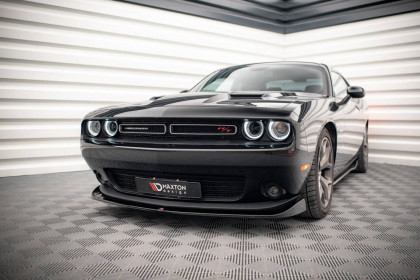 Spojler pod nárazník lipa Dodge Challenger RT Mk3 Facelift černý lesklý plast