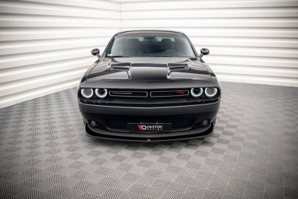 Spojler pod nárazník lipa Dodge Challenger RT Mk3 Facelift černý lesklý plast