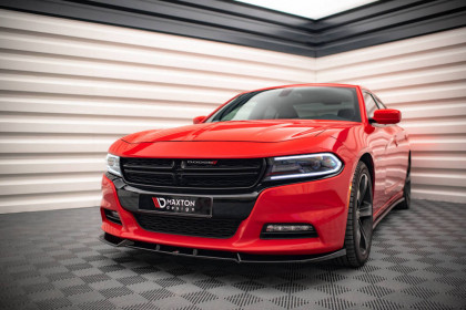Spojler pod nárazník lipa V.1 Dodge Charger RT Mk7 Facelift černý lesklý plast