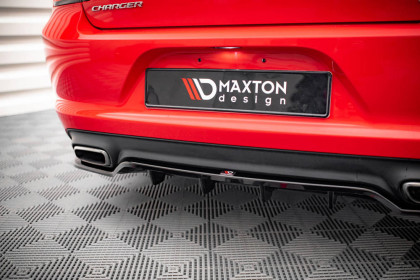 Spoiler zadního nárazníku Dodge Charger RT Mk7 Facelift carbon look