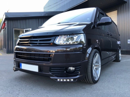 Spoiler pod přední nárazník VW T5 Sportline 10-15 s denními světly