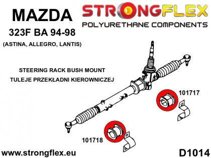 101718A: Obejma przekładni kierowniczej SPORT