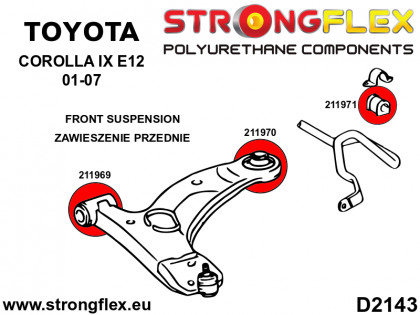 216264A: Zestaw zawieszenia przedniego SPORT