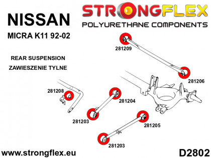 286056A: Zestaw zawieszenia tylnego SPORT