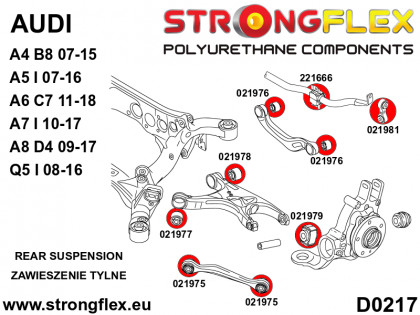 021977A: Tuleja wahacza tylnego dolnego – przednia SPORT