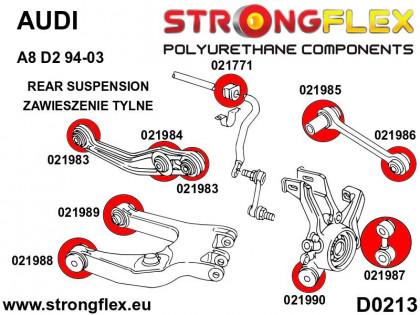 021989A: Tuleja wahacza tylnego dolnego – tylna SPORT