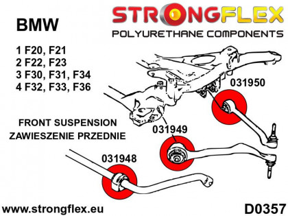 031948A: Tuleja stabilizatora przedniego SPORT