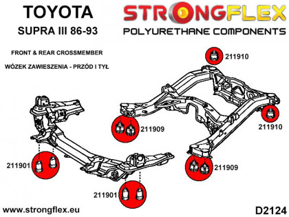 216240A: Zestaw tulei tylnego wózka SPORT