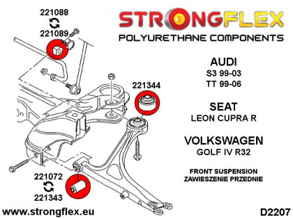 226121A: Kompletny zestaw zawieszenia SPORT