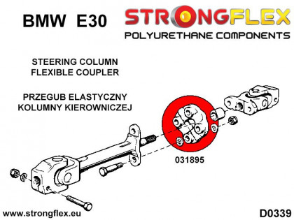 031895A: Przegub elastyczny kolumny kierowniczej SPORT