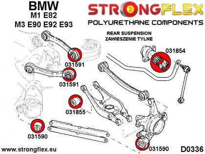 031854A: Tuleja stabilizatora tylnego SPORT