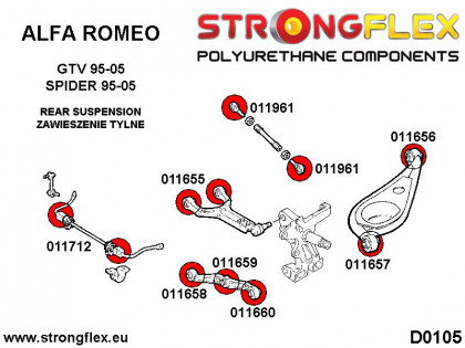 011712B: Tuleja stabilizatora tylnego