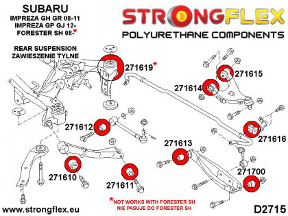 271700A: Tuleja zwrotnicy tylnej SPORT