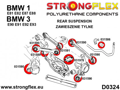 Silentblok zadního stabilizátoru SPORT 031586A