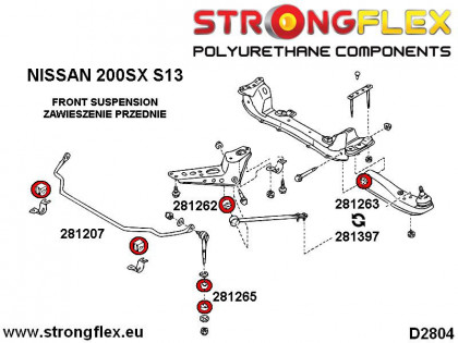 286082A: Zestaw zawieszenia przedniego SPORT