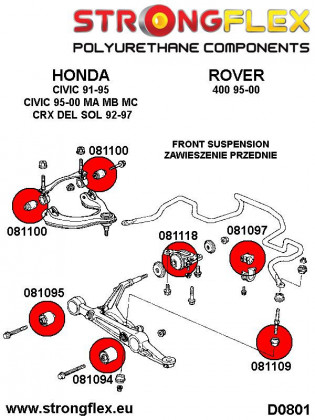 086069A: Kompletny zestaw zawieszenia SPORT